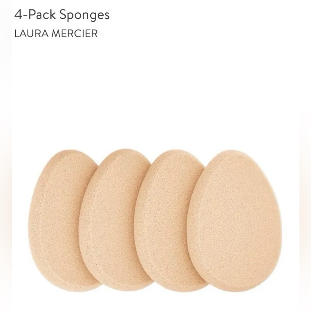 Laura Mercier Egg Shape Sponges 4 pack